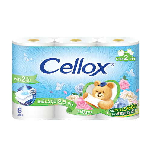 Cellox Purify 2 ply 2 เท่า Cellox Purify 2 ply 2 เท่า